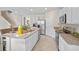 Modern kitchen with granite countertops, stainless steel appliances, and a spacious layout at 3908 Diving Dove Ln, Bartow, FL 33830
