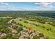 Aerial view of the golf course community close to the city at 3928 Villas Green Cir, Longwood, FL 32779