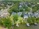 Lakefront property with a lush backyard, private boat docks, and serene lake views, perfect for waterside living at 5108 Sailwind Cir, Orlando, FL 32810