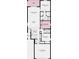 Detailed floor plan showcasing the layout of this home, including bedrooms, kitchen, and living spaces at 5113 Forget Me Not Ave, Lake Hamilton, FL 33851