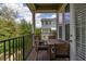 Relaxing balcony with outdoor seating and neighborhood views at 704 Grado Pt, Oviedo, FL 32765