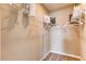 A well-organized walk-in closet featuring wire shelving and ample storage space for clothing and accessories at 8383 Madrid St, Lakeland, FL 33810