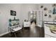 Office space with unique decor and ample lighting at 9032 Tavolini Ter, Windermere, FL 34786
