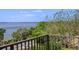 Breathtaking water view from balcony overlooking mature trees and the picturesque waterfront at 996 Fairview Ave, Mount Dora, FL 32757