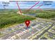 Scenic aerial view showcasing the community's proximity to Orlando MCO, and major roadways at 11607 Sunsail Ave, Orlando, FL 32832