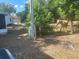 Spacious backyard with green trees, a horse, and partial view of the house at 1707 E Schwartz Blvd, Lady Lake, FL 32159