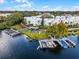 Discover waterfront community featuring modern townhomes with private docks and lush landscaping at 1764 Mondrian Cir, Winter Park, FL 32789