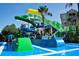 Community water park featuring slides and a splash area for Gathering fun and recreation at 2624 Daulby St, Kissimmee, FL 34747