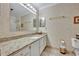 Bathroom featuring granite countertops, vanity and shower-tub combo at 300 Carolina Ave # 304, Winter Park, FL 32789