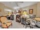 Bright room with office space, chair and a mirrored closet to visually expand the area at 300 Carolina Ave # 304, Winter Park, FL 32789