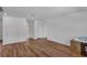 Hardwood floors and white walls in this living room at 3966 Steer Beach Pl, Kissimmee, FL 34746