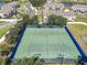 Community tennis and pickleball courts for residents at 3966 Steer Beach Pl, Kissimmee, FL 34746