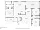 Detailed floor plan showcasing the layout of the home, including bedrooms, bathrooms, and living spaces at 477 Eagle Brook Ct, Debary, FL 32713
