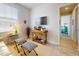 Living room area showcasing stylish furniture and bright natural light at 5 Riverwalk Dr # 601, New Smyrna Beach, FL 32169