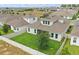 Aerial view of home featuring fenced backyard and screened in lanai at 5427 Orange Orchard Dr, Winter Garden, FL 34787