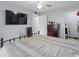 Bedroom with a ceiling fan, queen-size bed, and closet access, creating a relaxing retreat at 6100 Westgate Dr # 101, Orlando, FL 32835