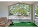 Covered porch offering serene views at 618 Meadow Park Dr, Minneola, FL 34715