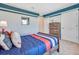 Nicely decorated bedroom featuring a comfortable bed and an en-suite bathroom at 7059 Painted Bunting Way, St Cloud, FL 34773