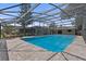 Enclosed pool area with brick pavers and lounge chairs at 103 Greenleaf Ln, Altamonte Springs, FL 32714