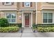 Charming home entrance with a lovely wreath and well-maintained landscaping at 1062 Winglewood, Altamonte Springs, FL 32714