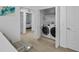 Bright laundry area with modern washer and dryer, offering convenience and functionality at 1062 Winglewood, Altamonte Springs, FL 32714
