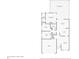 Detailed floor plan of the home showcasing the layout, dimensions, and room locations at 12832 Downstream Cir, Orlando, FL 32828
