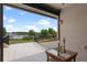 Nice covered patio overlooking the lake at 13120 Zori Ln, Windermere, FL 34786