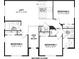 Detailed second floor plan showing the layout of the loft and four bedrooms at 13123 Faro Ct # 23, Winter Garden, FL 34787