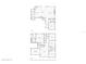 Detailed floor plan showcasing the layout and dimensions of each room in the house at 2431 Knoll Dr, Apopka, FL 32712