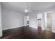 Empty bedroom with a ceiling fan, and hardwood floors at 4065 Isabella Cir, Windermere, FL 34786