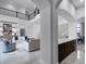 Spacious living room with high ceilings, marble floors, and an open floor plan at 4065 Isabella Cir, Windermere, FL 34786