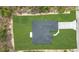 Overhead view of new roof on home, situated on a spacious lot with lush greenery and a long driveway at 4364 Sw 172Nd Street Rd, Ocala, FL 34473