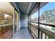 Private balcony with a screened enclosure, offering outdoor living space at 4727 S Texas Ave # 4727C, Orlando, FL 32839