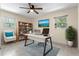 Bright home office with a coastal view, great desk setup, and inviting decor for productivity at 820 Hobson St, Longwood, FL 32750