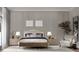 Serene bedroom showcases paneled walls, soft lighting, and neutral colors creating a calming space at 11303 Windermere Rd, Windermere, FL 34786