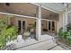 The covered patio offers ample space for relaxing and entertaining, with access to the home's interior at 11415 N Camden Commons Dr, Windermere, FL 34786