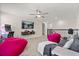 Upstairs loft area perfect for relaxing with comfortable seating at 11993 Charades St, Orlando, FL 32832