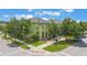An aerial view of a charming home with an attached porch and balcony at 14244 Walcott Ave, Orlando, FL 32827