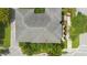 Birds eye view of the roof, showing the many roof planes, and roof vents at 14244 Walcott Ave, Orlando, FL 32827