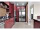 Gourmet kitchen featuring stainless steel appliances and ample cabinet space at 150 E Robinson St # 2002, Orlando, FL 32801