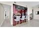 Modern kitchen with dark cabinets, counter seating and stainless steel appliances at 150 E Robinson St # 2002, Orlando, FL 32801