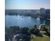 Stunning lake view with city skyline in the background at 150 E Robinson St # 2002, Orlando, FL 32801