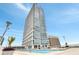 Rooftop pool with city views, surrounded by a deck with lounge chairs at 150 E Robinson St # 2002, Orlando, FL 32801
