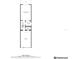 Detailed floor plan showcasing the layout of the main level with kitchen, bath, living area, and garage at 2750 Ocean Shore Blvd # 350, Ormond Beach, FL 32176