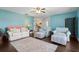 Bright living room with a seating arrangement, creating a comfortable and inviting space at 2842 Balforn Tower, Winter Garden, FL 34787