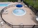 Overhead shot of community splash pad, perfect for the little ones to cool off and have fun at 2842 Balforn Tower, Winter Garden, FL 34787