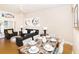 Comfortable living room and dining area with lots of light from sliding glass doors at 3643 Calabria Avenue, Davenport, FL 33897