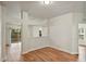 Open-concept living room provides open access to other parts of the home and backyard at 3795 Rachel St, Apopka, FL 32703