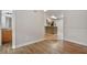 Open-concept living room provides open access to other parts of the home at 3795 Rachel St, Apopka, FL 32703