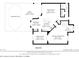 Main level floor plan showcasing a spacious layout with a kitchen, dining room, living room, and an outdoor patio at 4751 Aguila Pl, Orlando, FL 32826